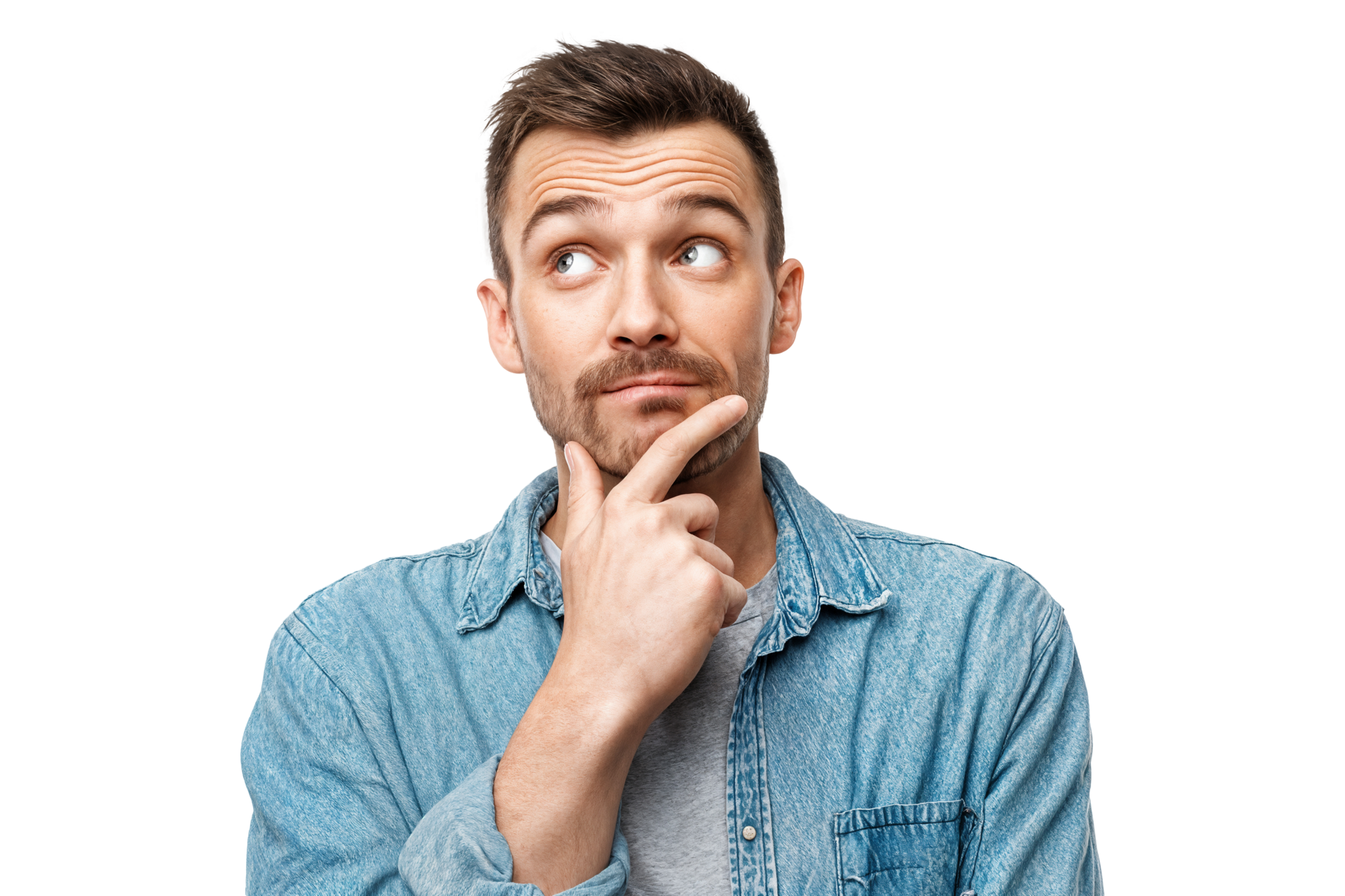 Nachdenklicher Mann Nachdenklicher Mann